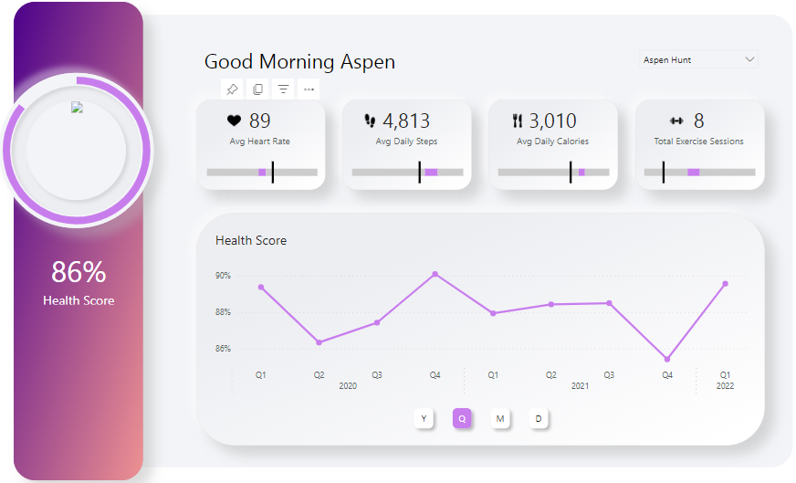 Fitness Tracker App Design